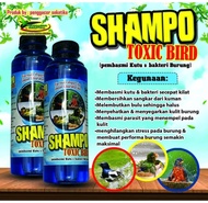 SAMPO TOXIC BIRD SHAMPO BURUNG PEMBASMI KUTU UNTUK BURUNG MURAI KACER KENARI LOVEBIRD DLL