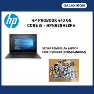 HP PROBOOK 440 G5 CORE i5 - HPNB3GH28PA with WIN 10PRO64 free sticker