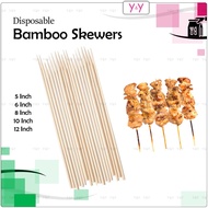 Bamboo Skewers / Bamboo Stick / Satay Stick / Satay Skewer / Lok Lok Stick / Lidi Bambu / Lidi Satay