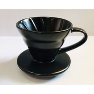 V60 ceramic dripper 01 black 1-2 cups, V60-2224