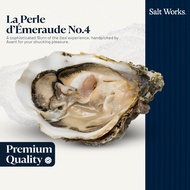 La Perle d’Émeraude No.4 Premium French Finished Oyster | Spéciale Cancale Oyster | Fresh Live Oyste