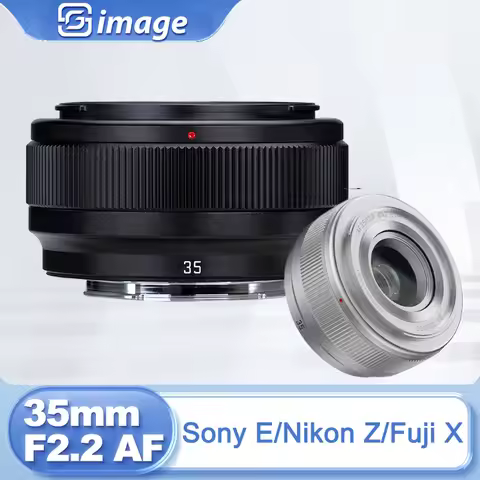 SG image Full Frame 35mm F2.2 Auto Focus Large Aperture Auto Focus Lens for Sony E FE Nikon Z Leica 