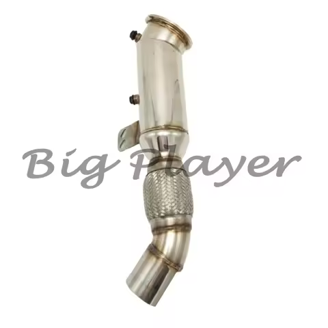 For 4.5" SS Turbo Stainless Steel Downpipe For BMW B58 M240i 340i 440i 540i 740i F&G Series 2016~201