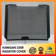 For Kawasaki ZX-6R ZX6R ZX636 2013-2024 2025 Motorcycle Radiator Grill Guard Cover Motorcycle Engine