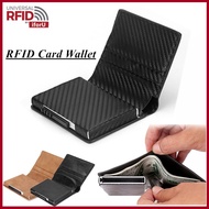 JA9 New Arrival Antitheft Credit Card Holder Blocking Rfid Leather Smart Wallet Card Package