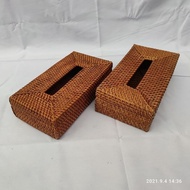 PREMIUM Rattan Tissue Box Cover Rattan woven tissue Holder 3