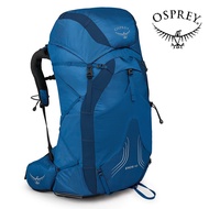 【Osprey 美國】Exos 48 輕量登山背包 男 水鴨藍 L/XL｜健行背包 自助旅行 徒步旅行後背包