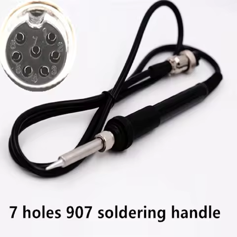 SZBFT 7holes AT8586 AT936b handle welding handle ESD Atten 907 Soldering Iron Handle Handset Solderi
