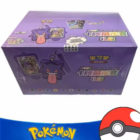 Pokemon Cards Genuine Original Trading PTCG Game Simplified Chinese 8.0 Gengar Cards Exhibit Combina