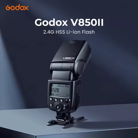 Godox V850II 2.4G GN60 Wireless X System Li-ion Battery Speedlite for Canon Nikon Sony Pentax Olympu