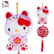 SANRIO - Hello Kitty 多用途"犬張子"公仔掛飾/新年裝飾