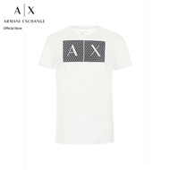 AX Armani Exchange เสื้อยืดผู้ชาย รุ่น AX 8NZTCK Z8H4Z1100 - สีขาว