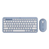 Logitech Pebble 2 Combo 無線鍵盤滑鼠套裝 （淺藍色）