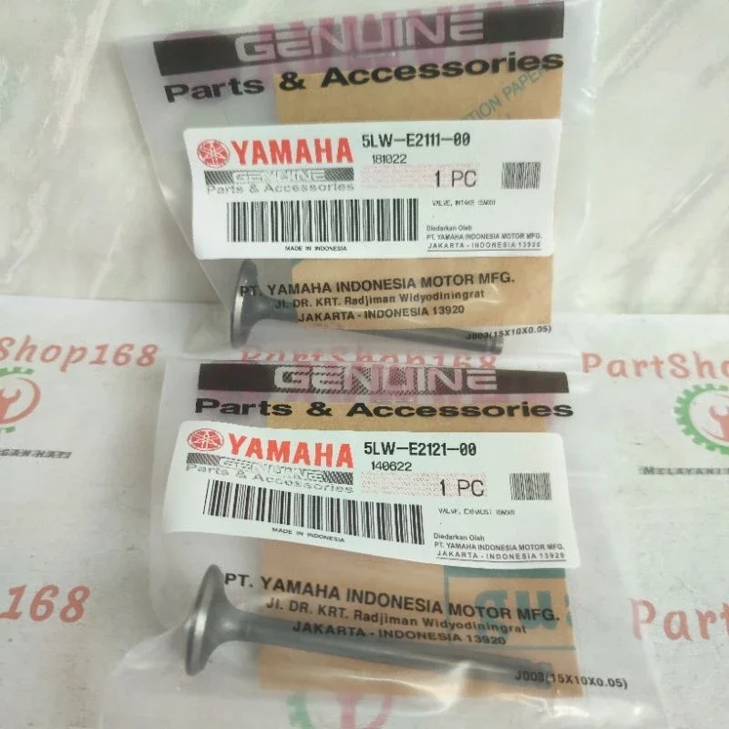 Payung Klep Valve Inlet Exhaust Mio Soul Fino Karbu Mio Sporty Nouvo Z Lele 5LW-E2111-00 / 5LW-E2121