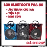 Loa Kéo Bluetooth P88 P89 KIOMIC Tặng Micro Hát Karaoke Cực Hay âm thanh chuẩn tiện lợi-Bảo hành 12
