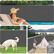 （600D）Waterproof Balcony Privacy Screen Cover Opaque Fence Covering Privacy 100% Polyester Fabric