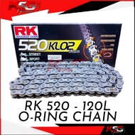 RK KLO2 CHAIN 520 120L O-RING CHAIN RK TAKASAGO CHAIN ORING O SEALED RING CHAIN
