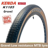 Kenda gravel tire 27.5 "700x35C/40c melon bike off-road gravel road bike super light stab-resistant Retro Brown  tyre