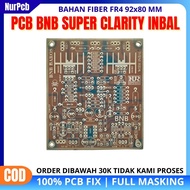 NUR PCB - PCB Power Amplifier BNB Clarity Fiber fr4