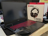 MSI Katana GF66 11UE, RTX 3060, 16GB Ram, 1TB Storage, 15‘’