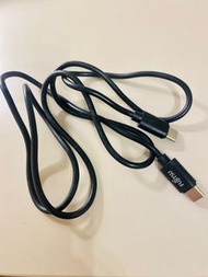 Fujitsu富士牌 雙頭Type-c快充線│手機快速充電線│