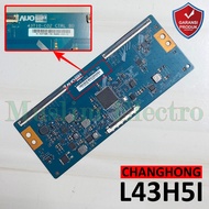 Tcon LED TV Changhong L43H5I 43H5I 43H5 43T10-C02 CTRL BD AUO