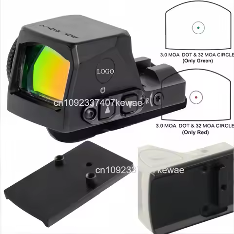 S*G R*X PRO Red Dot Sight 1x24mm Mini Pistol Handgun Reflex Sight w/RM* Footprint for G*ock Optic Si