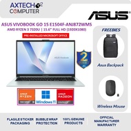 Asus VivoBook Go 15 E1504F-ANJ872WMS 15.6'' FHD Laptop Green Gray ( R3-7320U, 8GB, 512GB SSD, ATI, W