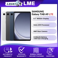 Samsung Galaxy Tab A9 LTE Version (4GB RAM+64GB ROM) Original Tablet Samsung Malaysia Warranty