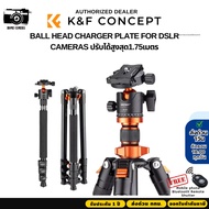 Tripod K&F K254A3+BH-28L Aluminum with Monopod (KF09.089V1)
