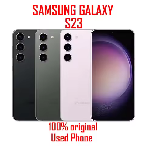 Samsung Galaxy S23 5G S911U1 6.1" ROM 128/256GB/ RAM 8GB Snapdragon NFC WIFI Octa-Core Original Andr