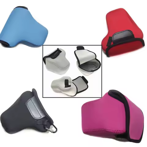 M5 M50 Neoprene Soft Camera bag Case Cover Pouch for Canon EOS M5 M50 with EF-M 15-45mm f/3.5-6.3 IS