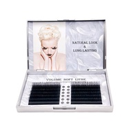 [READY STOCK] 3D Fairy Clover Eyelash Extension D Curl (0.05)