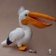Plush Pelican ตุ๊กตาของเล่นจำลองสัตว์ป่า Toucan ของเล่นเด็กปริศนานกตุ๊กตา Gift