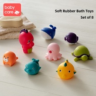 babycare Float Squirt Bath Toys Swim Pool Bath Toys Bathtub Toys Set of 4/8 8 Animals Design BPA-Fre