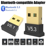 Bluetooth Adapter for Pc Usb Bluetooth 5.3 Dongle Bluetooth 5.1 Receiver for PC Speaker Mouse Keyboard Music Audio Transmitter