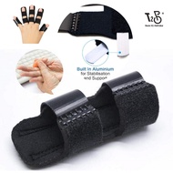 T2P Trigger Finger Splint Immobilization Built-in Aluminum Support Trigger Mallet Brace Relieve