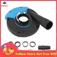 Yiyicc Blue Black Angle Grinder Grinding Dust Shroud 5inch Multifunctional Collector For Stone