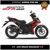 HONDA SUPRA STRIPING STICKER GTR Honda gtr motorcycle variation STICKER/