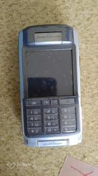 故障手機SONY Ericsson P910i 無電源開機畫面,零件機