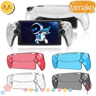 TAMAKO Handheld Console , Game Controller PC Back Cover, Professional Hard Full Coverage Transparent Protective Shell for PlayStation 5 Portal