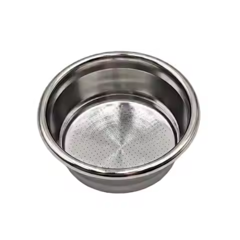 2025 New Espresso Enthusiasts Present 54mm Stainless Steel Coffee Filter Convenient Double Layer Cup