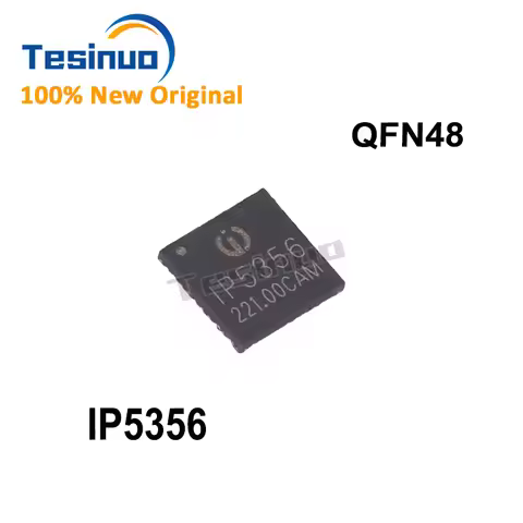 2~5PIECES IP5356 IP5356-188-BZ New Original Power Management Chip QFN-40 Bidirectional PD3.0 Fast Ch