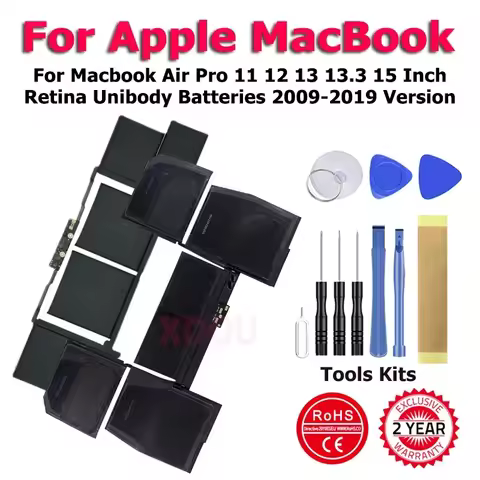 A1953 A1527 A1965 A1406 A1331 Battery For Macbook Air Pro 11 12 13 13.3 15 Inch Retina Unibody Batte