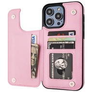 iphone 14 pro max wallet case leather case for iphone 14/13/12/11 apple case