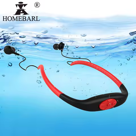 New 168 Plus 3 In 1 8GB Mp3 Player Bluetooth 5.0 Earphone FM Radio IPX8 Waterproof Running Swim Swim