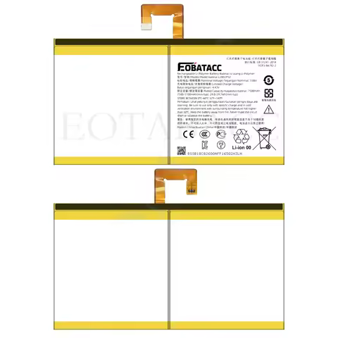 100% New Battery L20d2p32 For Lenovo Tab P11/ TB-J606F/K10 TAB/ K10 10.3 Battery + Free Tools
