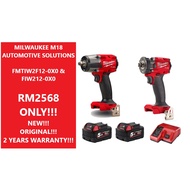 MILWAUKEE Automotive Solutions M18 FMTIW2F12 Mid Torque M18 FIW212 1/2" Compact Impact Wrench 5.0AH M12-18C RM2568