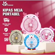 MIYOSHI CHARACTER FAN 8 INCH 25 WATT M-818 CUTE DESK FAN 8