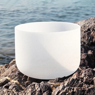 Crystal 9 Inch Singing Bowl 432hz Yoga Meditation Sound Bowls Professional Sound Healing Instruments